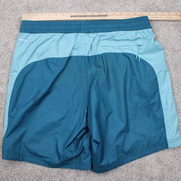 The North Face Hydrenaline 2000 Shorts Mens Large Blue Windwall w/ 9" inseam - Picture 9 of 15